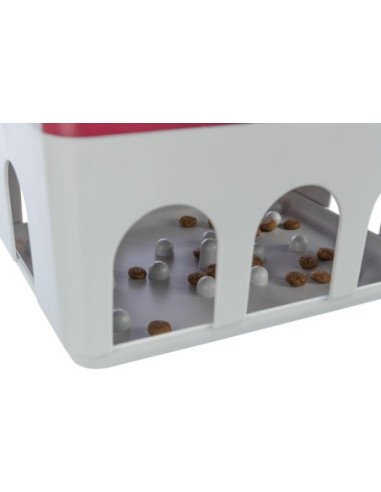 Jeu de reflexion PLATEAU ANTI-GLOUTON Rod Box Trixie - jeu pour chats
