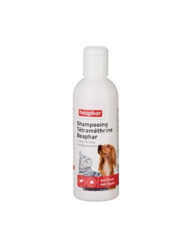 Shampooing anti-parasitaire Tétraméthrine Beaphar 200ml