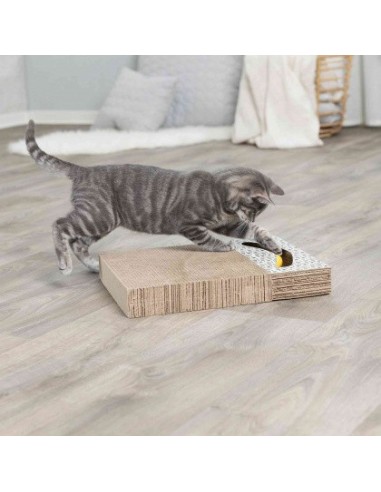 Griffoir carton avec balles de jeu