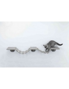 Echelle d'escalade pour montage mural couleur taupe 2