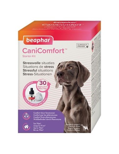 CaniComfort®, diffuseur et recharge calmants pour chiens