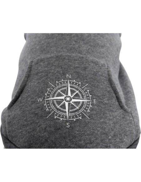 Sweat à capuche gris Flensburg BE NORDIC - pour les chiens