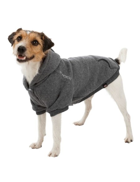 Sweat à capuche gris Flensburg BE NORDIC - pour les chiens