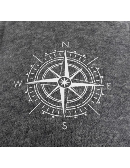 Sweat à capuche gris Flensburg BE NORDIC - pour les chiens