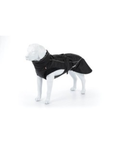 Manteau d’hiver noir pour chiens Brizon TRIXIE - Disponible en plusieurs tailles de 30 à 62cm de longueur de dos 2