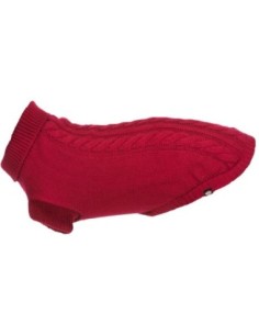 Pull pour chien kenton Rouge TRIXIE - Disponible en plusieurs tailles de 24 à 60cm de longueur de dos
