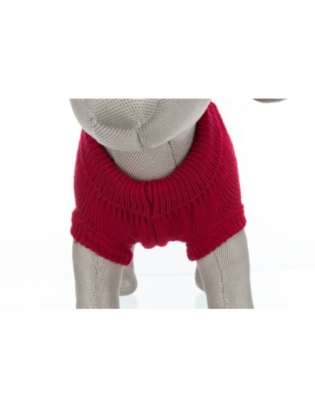 Pull pour chien kenton Rouge TRIXIE - Disponible en plusieurs tailles de 24 à 60cm de longueur de dos