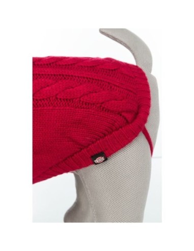 Pull pour chien kenton Rouge TRIXIE - Disponible en plusieurs tailles de 24 à 60cm de longueur de dos