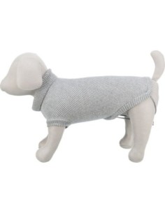 Pullover CityStyle Berlin gris pour chien TRIXIE - Disponible en plusieurs tailles de 24 à 60cm de longueur de dos 2