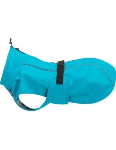 Imperméable chien Vimy bleu turquoise TRIXIE - Disponible en plusieurs tailles de 25 à 80cm de longueur de dos