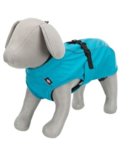 Imperméable chien Vimy bleu turquoise TRIXIE - Disponible en plusieurs tailles de 25 à 80cm de longueur de dos 2