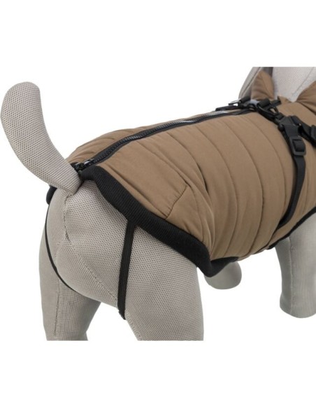 Manteau Pirou avec harnais intégré TRIXIE - Disponible en plusieurs tailles de 24 à 45cm de longueur de dos