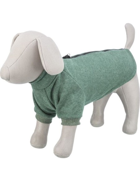 Sweat-shirt CityStyle Amsterdam vert pour chien TRIXIE - Disponible en plusieurs tailles de 24 à 62cm de longueur de dos