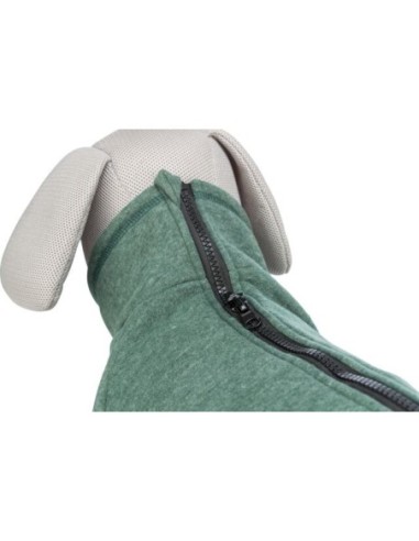 Sweat-shirt CityStyle Amsterdam vert pour chien TRIXIE - Disponible en plusieurs tailles de 24 à 62cm de longueur de dos