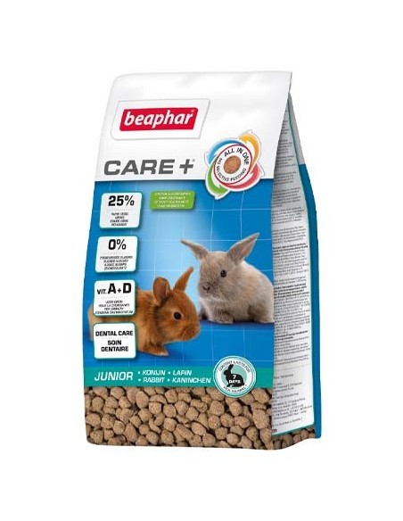Care+, alimentation pour lapin junior 1.5kg