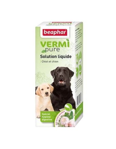 Solution purge aux plantes pour chien VERMIpure