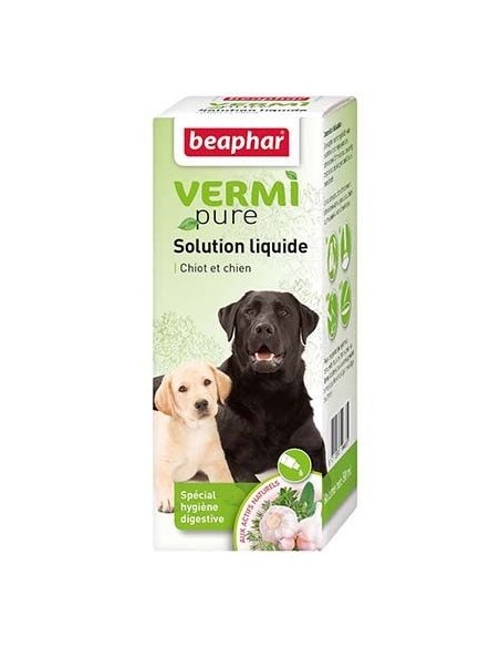 Solution purge aux plantes pour chien VERMIpure