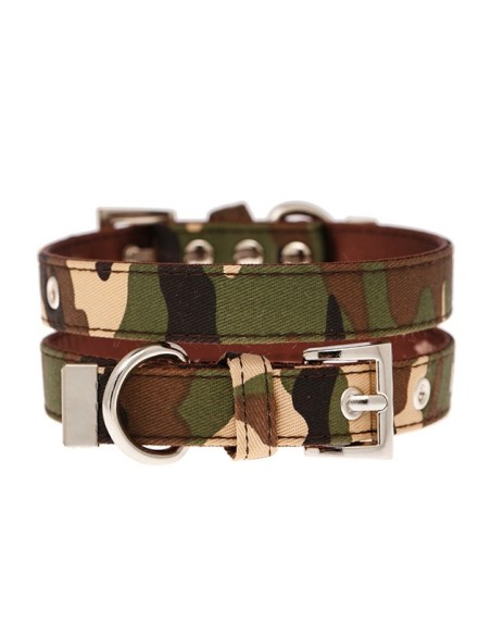 Collier Urban Pup Camouflage Fabric