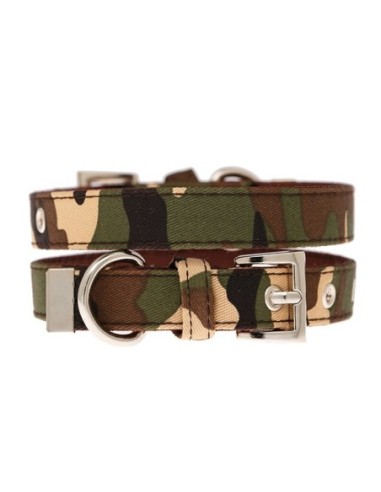 Collier Urban Pup Camouflage Fabric