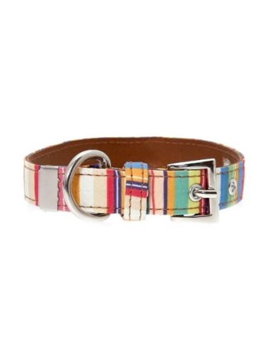 Collier Urban Pup Henley Striped