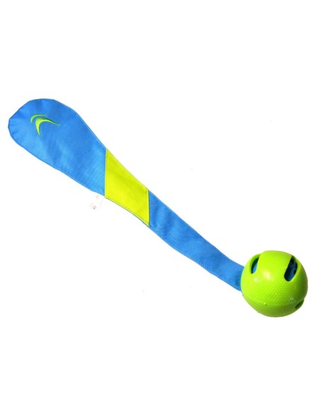 JOUET CHIEN FLOATING OXFORD VERT/BLEU 48X10CM