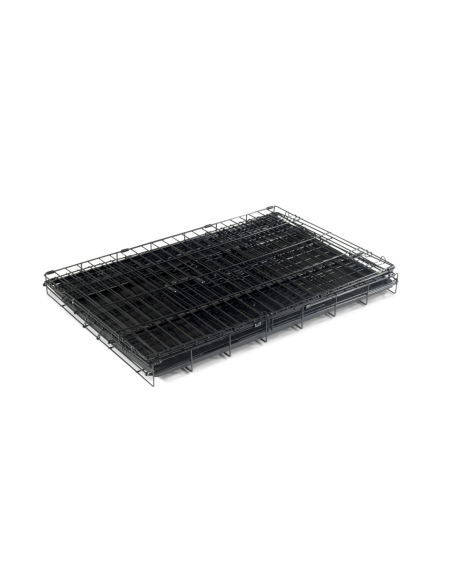 Cage métallique pliable premium noir