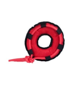 JOUET CHIEN OXFORD BOUEE ROUGE 26CM