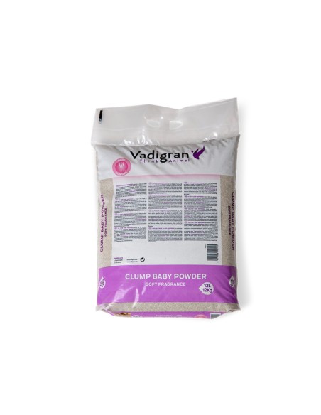 Litière Cat Litter Bentonite BabyPowder 12litres