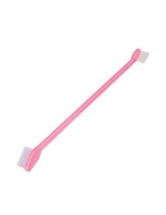 Brosse à dents double pour chat et/ou chien