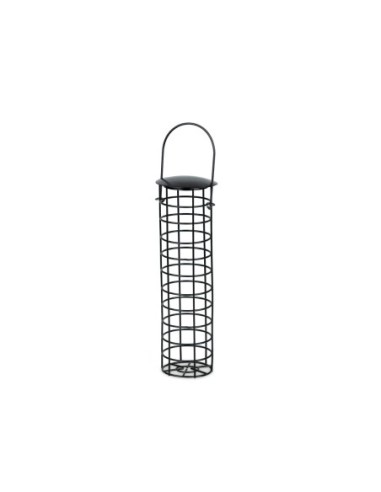 SILO support boules de graisses DAISY noir 32cm, POUR OISEAUX DE LA NATURE