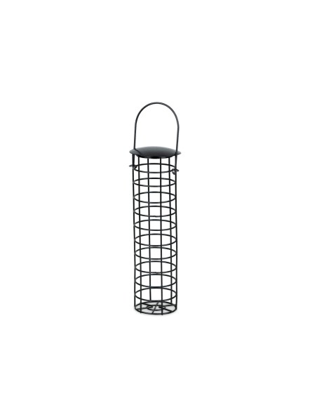 SILO support boules de graisses DAISY noir 32cm, POUR OISEAUX DE LA NATURE