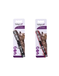 Collier chat reflect avec plaque d'identité MY BOSS