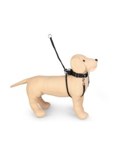 Harnais anti traction nylon noir