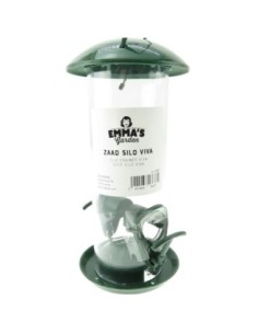 SILO À GRAINES VIVA 21 CM, POUR OISEAUX DE LA NATURE