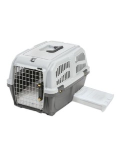 CAISSE DE TRANSPORT PLASTIQUE POUR CHAT  SKUDO CAT 60CM