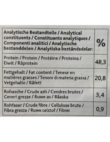 Sabot de veau fourré à la graisse de mouton - friandise à mâcher - Vrac vendu à l'unité