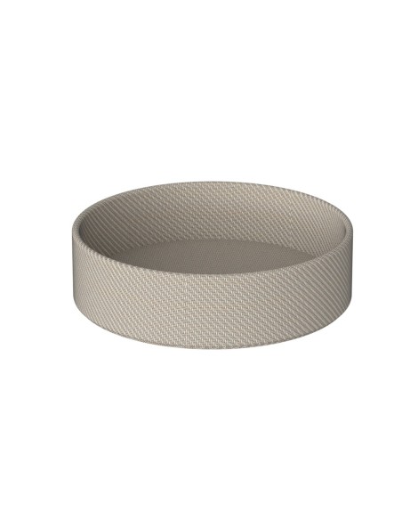 Panier en tissu Chill Taupe Fantail