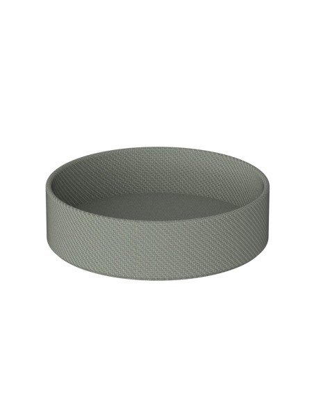 Panier en tissu Chill vert Fantail