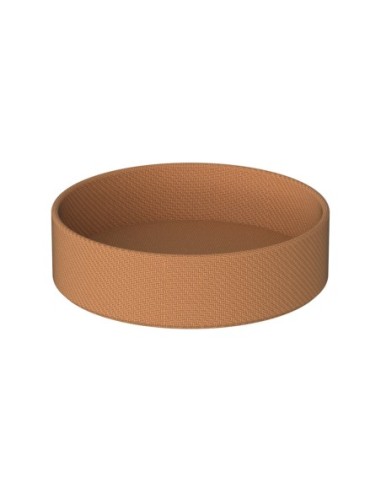 Panier en tissu Chill orange Fantail