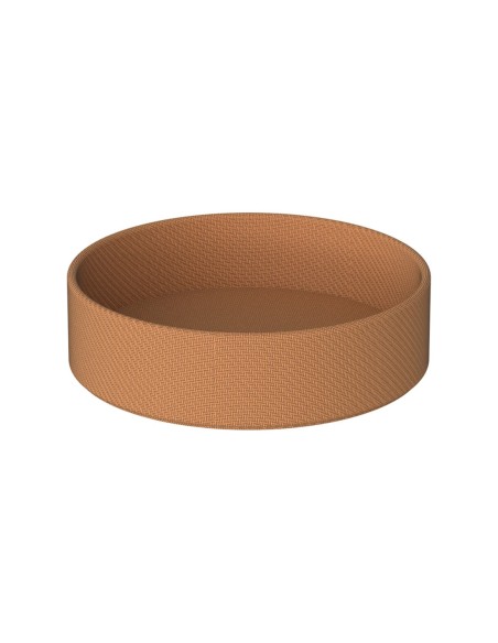 Panier en tissu Chill orange Fantail