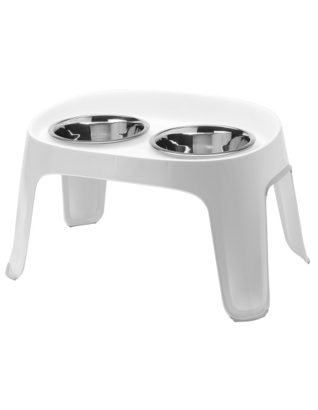 Porte-gamelle Mangeoire double Elite high 2x3,3 L