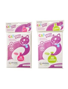 Sachets L pour bac à chat 37-47x50-65cm(10)