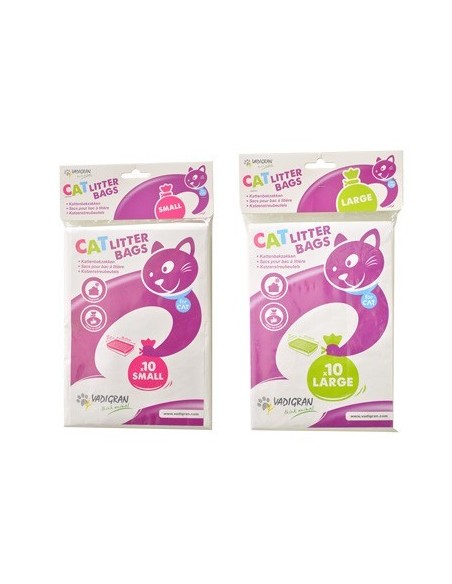 Sachets L pour bac à chat 37-47x50-65cm(10)