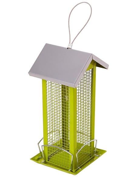 Mangeoire pour Oiseaux à Arachides Ramzi 12 X 12 X 25 cm
