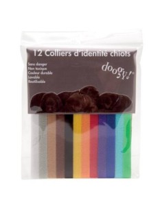 Lot 12 Colliers d'identité chiots et chaton DOOGY