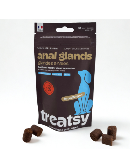 Treatsy Daily Defence Glandes Anales pour Chien - 30 bouchées