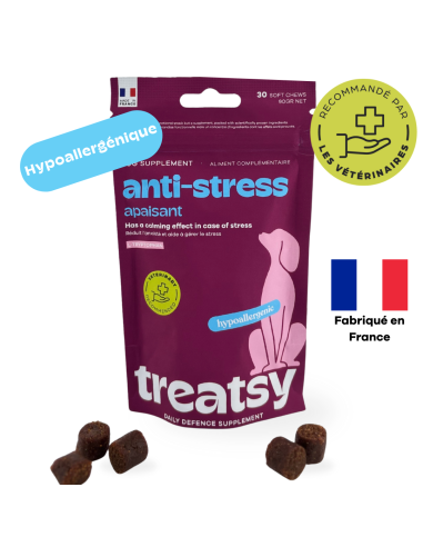Treatsy Daily Defence Anti-stress pour Chien - 30 bouchées