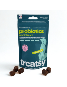 Treatsy Daily Defence Probiotiques pour Chien - 30 bouchées