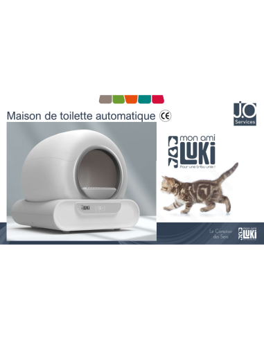 Maison de toilettes automatique 65L - connectée