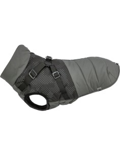 Manteau Pontis reflect gris avec harnais intégré TRIXIE 2